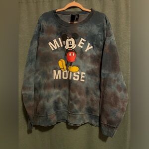 Tie Dye Mickey Mouse sweatshirt men/women